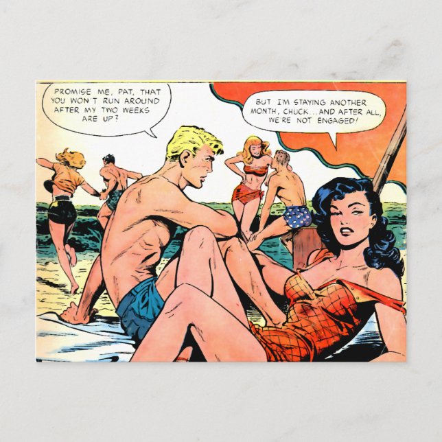 Temporary Romance Postcard (Front)