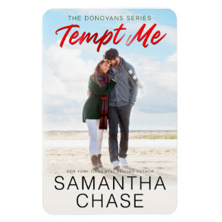 Tempt Me Book Cover Magnet