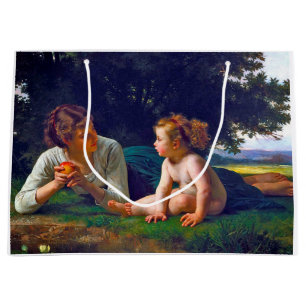 Temptation, Bouguereau Large Gift Bag
