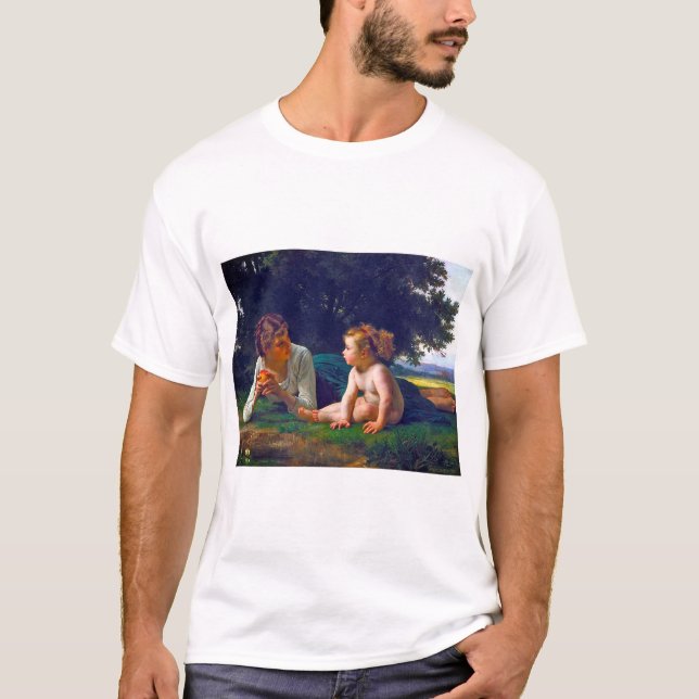 Temptation, Bouguereau T-Shirt (Front)