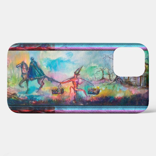 TEMPTATION Dark Knight and Devil's Treasure ,Blue Case-Mate iPhone Case (Back (Horizontal))