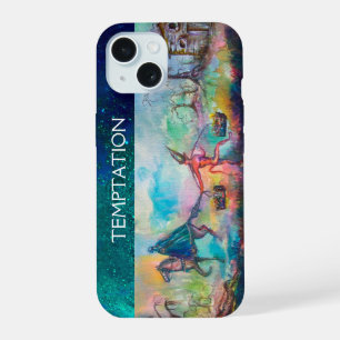 TEMPTATION Dark Knight and Devil's Treasure ,Blue iPhone 15 Case