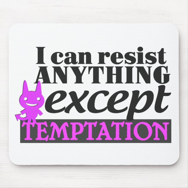 Temptation mousepad (Front)