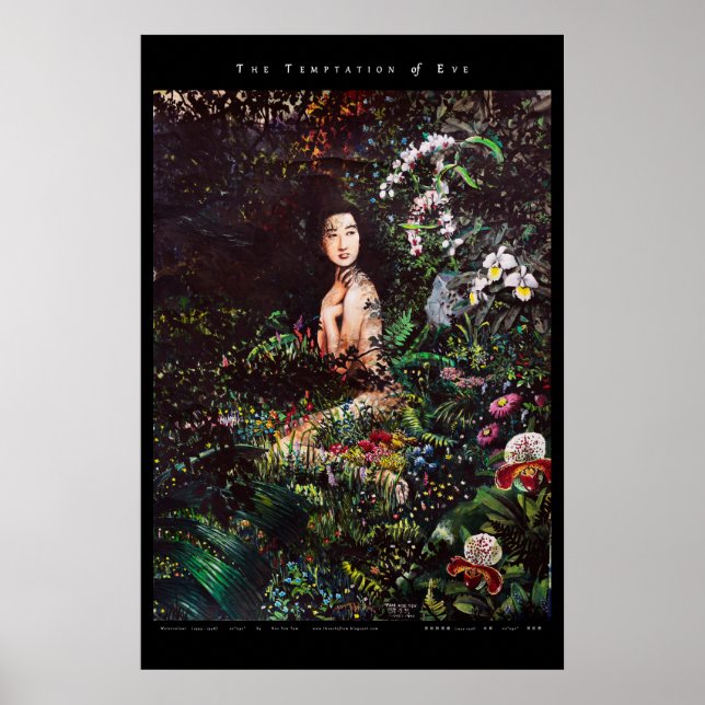 Temptation of Eve in the Garden of Eden Poster (Front)