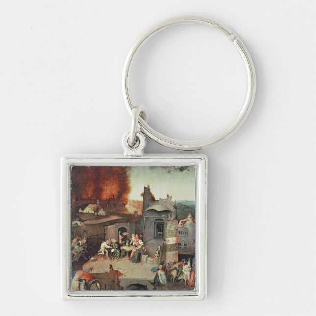 Temptation of Saint Anthony, c.1500 Key Ring (Front)