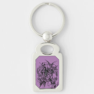 Temptation of Saint Anthony the Great Key Ring