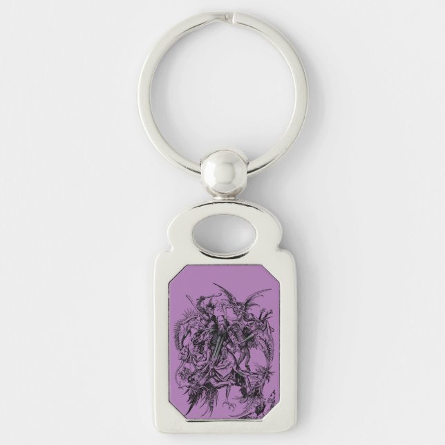 Temptation of Saint Anthony the Great Key Ring (Front)