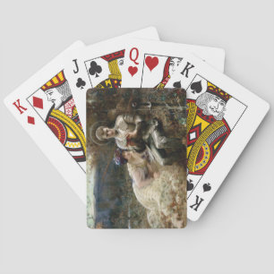 Temptation of Sir Percival (Mediaeval Knight) Playing Cards