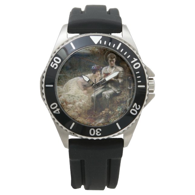 Temptation of Sir Percival (Mediaeval Knight) Watch (Front)