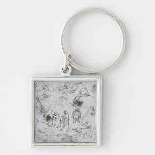 Temptation of St. Anthony Key Ring