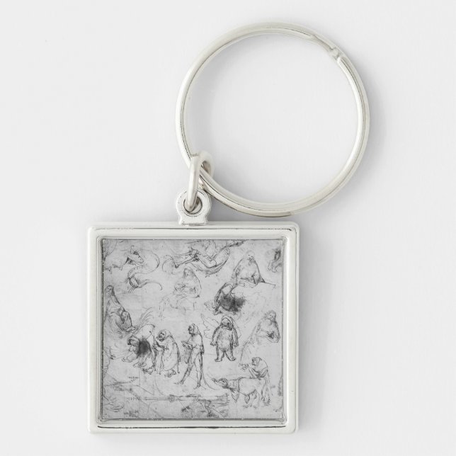 Temptation of St. Anthony Key Ring (Front)