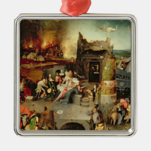 Temptation of St. Anthony Metal Tree Decoration