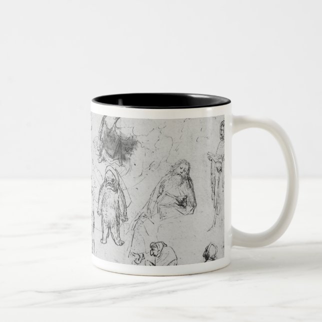 Temptation of St. Anthony Two-Tone Coffee Mug (Right)