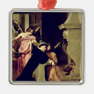 Temptation of St.Thomas Aquinas Metal Tree Decoration
