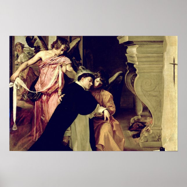 Temptation of St.Thomas Aquinas Poster (Front)