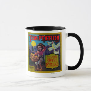 Temptation Yam LabelPittsburg, TX Mug
