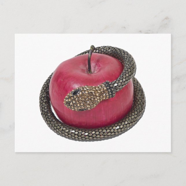 TemptationAppleSnake112311 Postcard (Front)