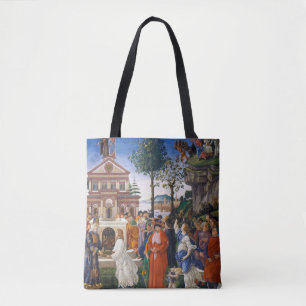 Temptations of Christ, Sandro Botticelli Tote Bag