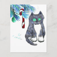 Tempting Candy Cane for Kitty