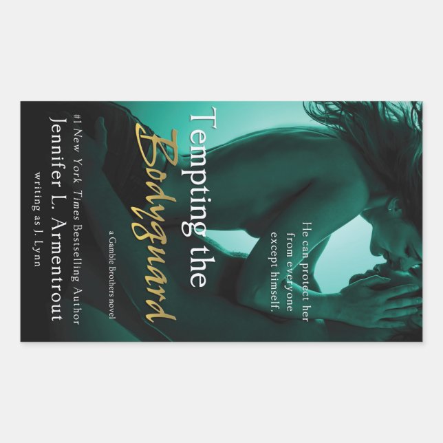 Tempting the Bodyguard by Jennifer L. Armentrout Rectangular Sticker (Front)