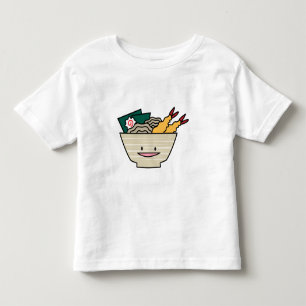 Tempura ramen bowl nori shrimp Japanese noodles Toddler T-Shirt