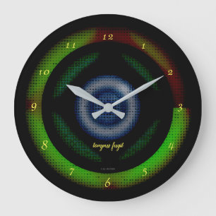 Tempus Fugit Acrylic Wall Clock