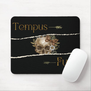 Tempus fugit mouse pad