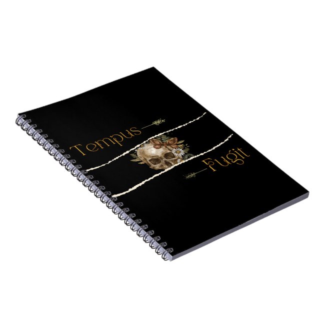 Tempus fugit notebook (Right Side)