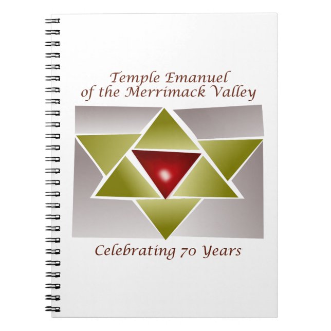 TEMV 70th Notebook (Front)
