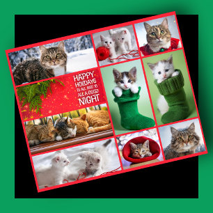 Ten Cats Collage Wrapping Paper