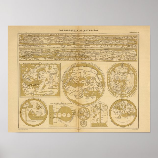 Ten Coloured Maps Poster (Front)