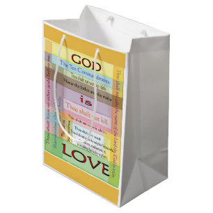 Ten Commandment Gift Bags