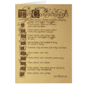 ten commandments