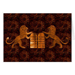 Ten Commandments and Lions