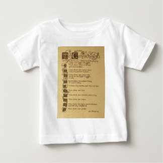 ten commandments baby T-Shirt