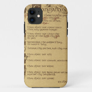 ten commandments iPhone 11 case