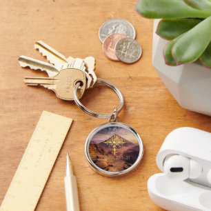 Ten Commandments Key Ring