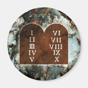 Ten Commandments Magnet