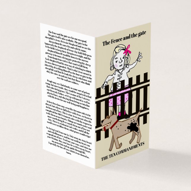 Ten Commandments parable (Outside)