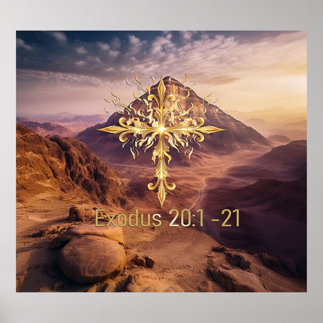 Ten Commandments Poster (Front)