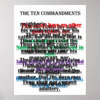 Ten Commandments Simultaneously