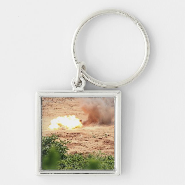 Ten half-pound blocks of TNT Key Ring (Front)