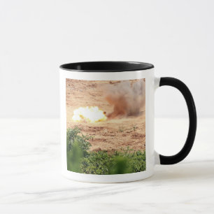 Ten half-pound blocks of TNT Mug