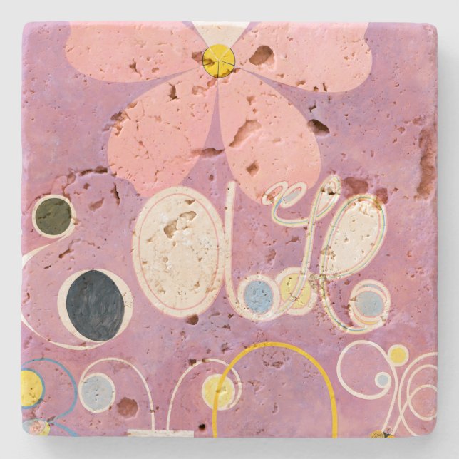 Ten Largest, No. 5, Adulthood | Hilma af Klint | Stone Coaster (Front)