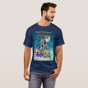 Ten Little Monsters:Happy Halloween T-Shirt(Print) T-Shirt