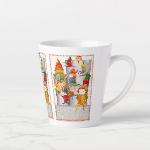 TEN LORDS A LEAPING Latte Mug