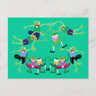 Ten lords a leaping postcard