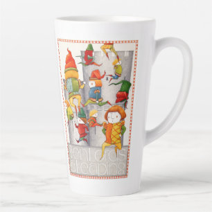TEN LORDS A LEAPING Tall Latte Mug