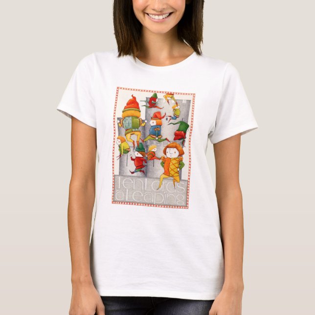 TEN LORDS A LEAPING Women's T-shirt (Front)