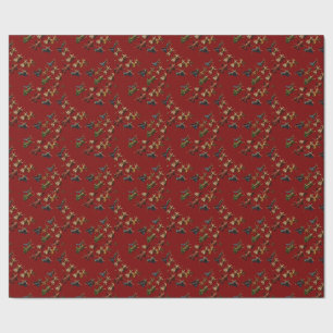 Ten Lords Leaping The Ten Commandments Vector  Wrapping Paper